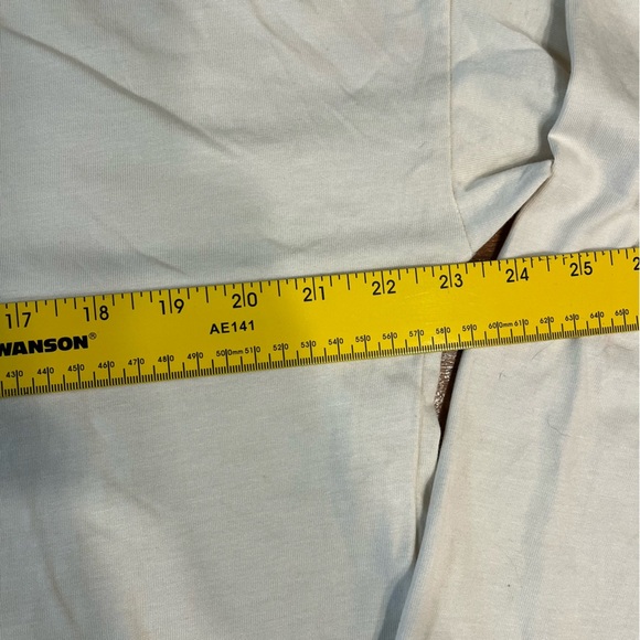 NWT Culture Code cream ivory blouse v neck drop shoulder size XL - Picture 6 of 7